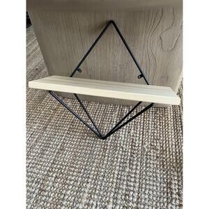 1 Tier Wall Floating Ledge Shelves Wall Decor Storage Shelf Display Rack 2 Set